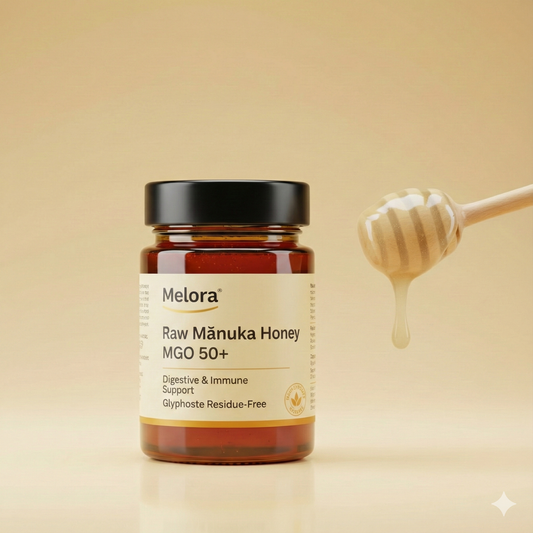 Melora Black Friday Raw Mānuka Honey: MGO 50+